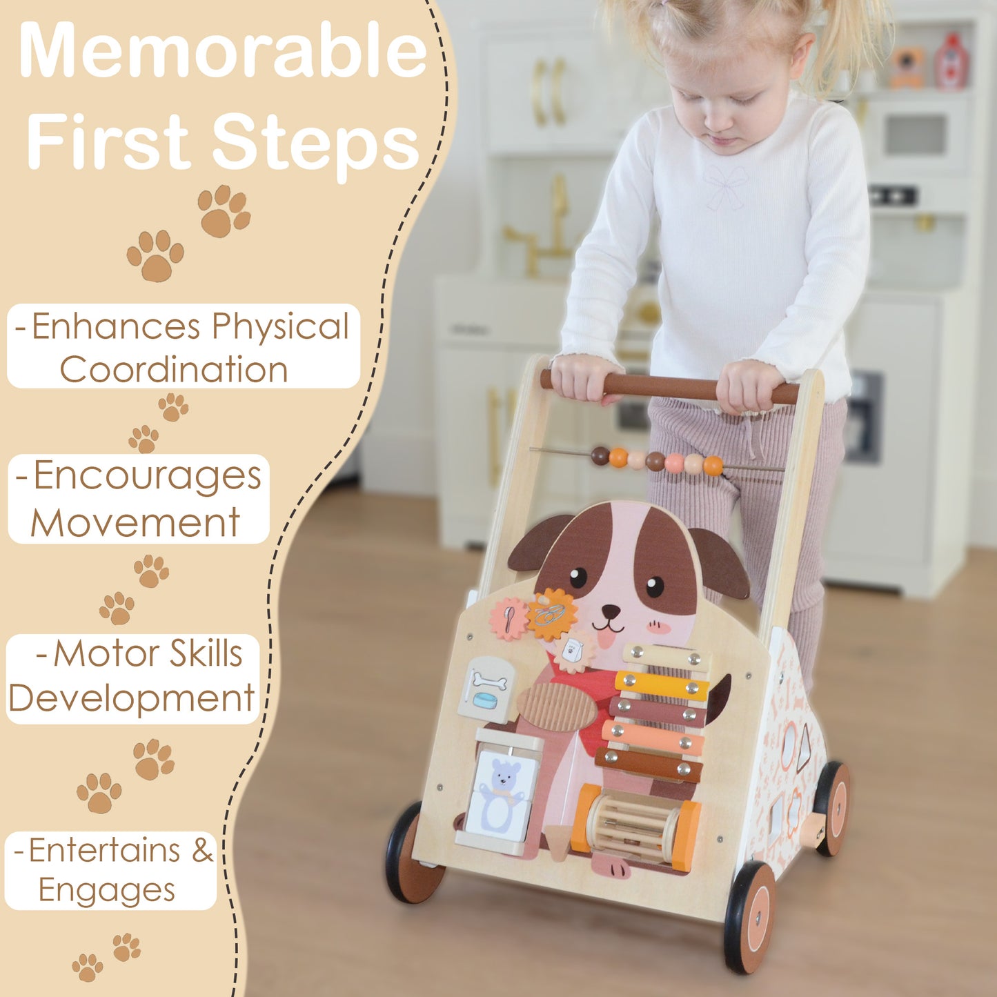 Wooden Baby Walker