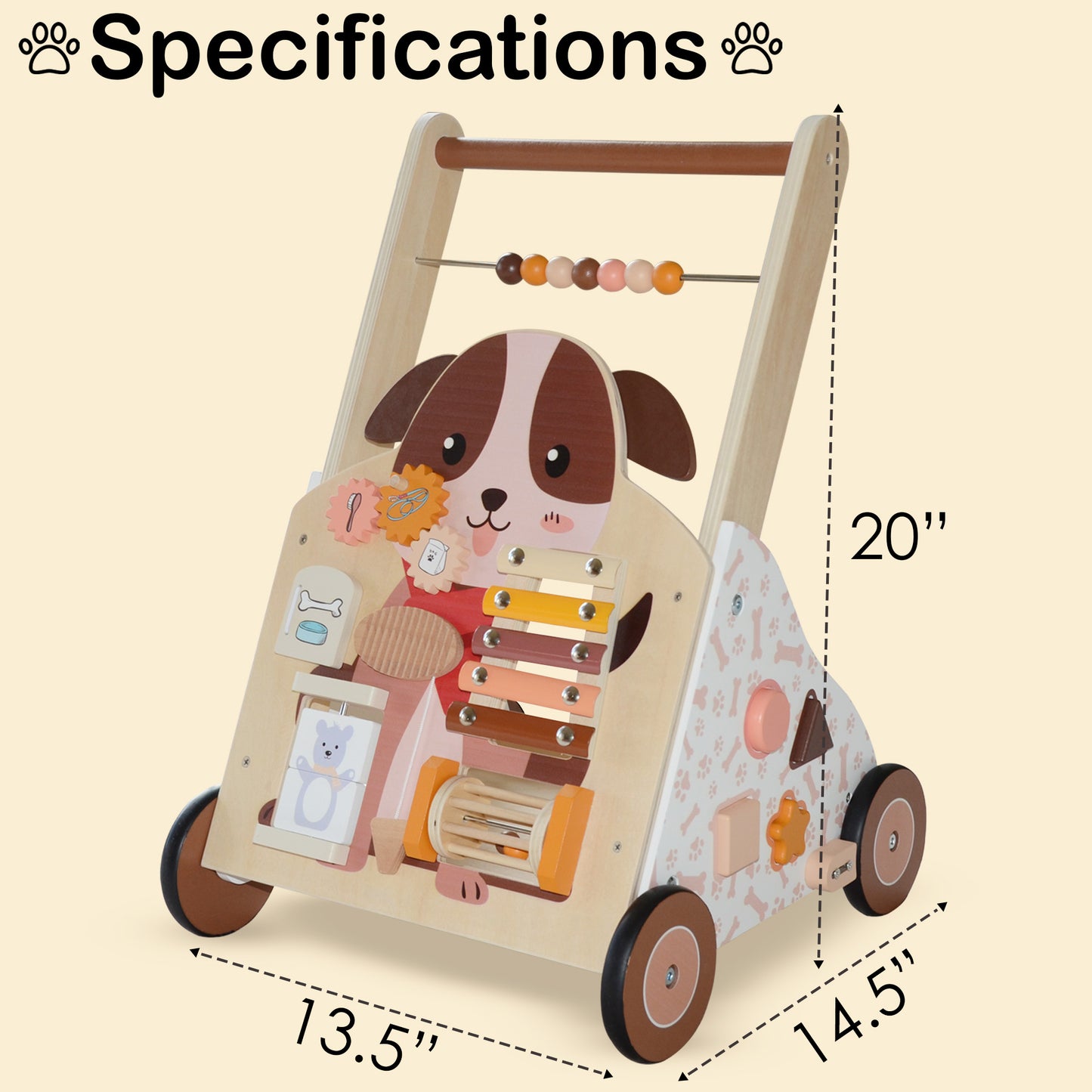 Wooden Baby Walker